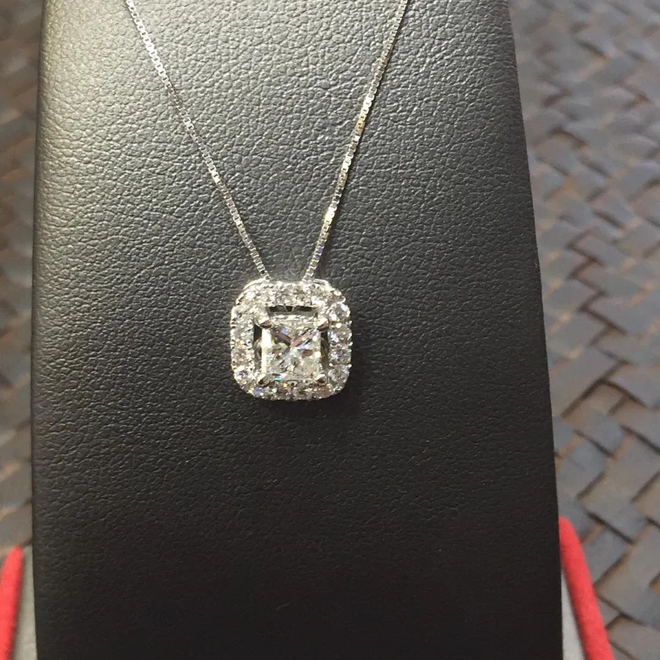 Diamond pendant shared by Mitchell Jewelers