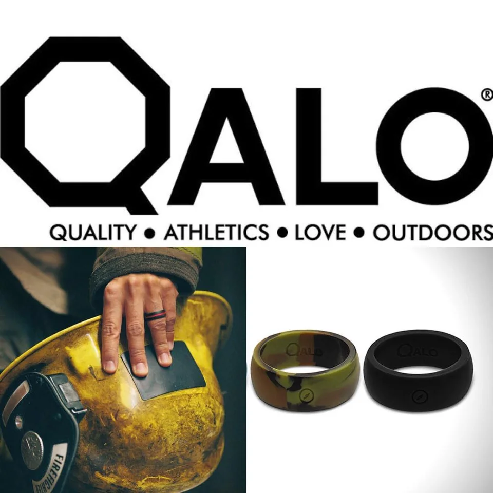 Qalo wedding bands shared by Mitchell Jewelers
