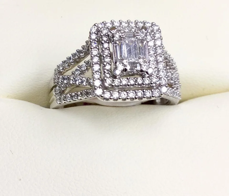 Engagement ring from an archived Mitchell Jewelers promotion