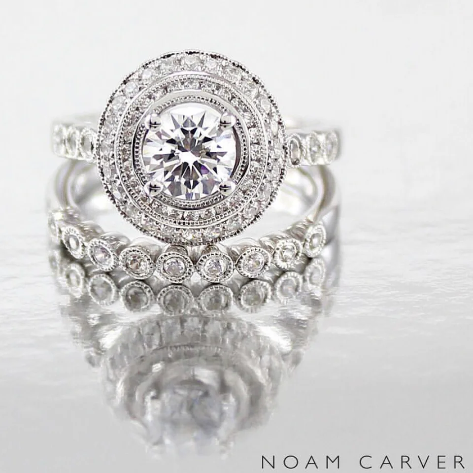 Noam Carver engagement rings shared by Mitchell Jewelers, photo 3