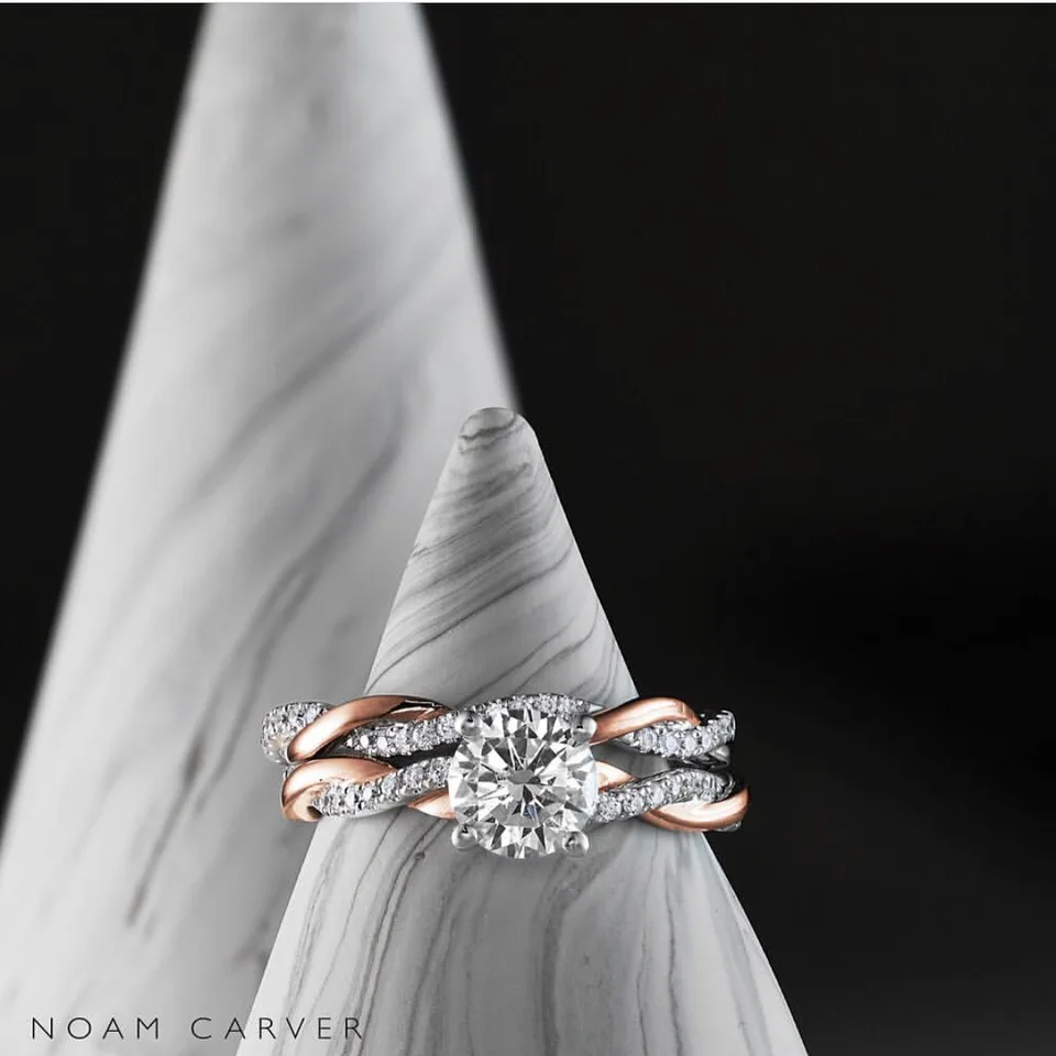 Noam Carver engagement rings shared by Mitchell Jewelers, photo 6