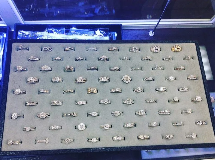 Diamond rings from an archived Mitchell Jewelers collection, photo 2